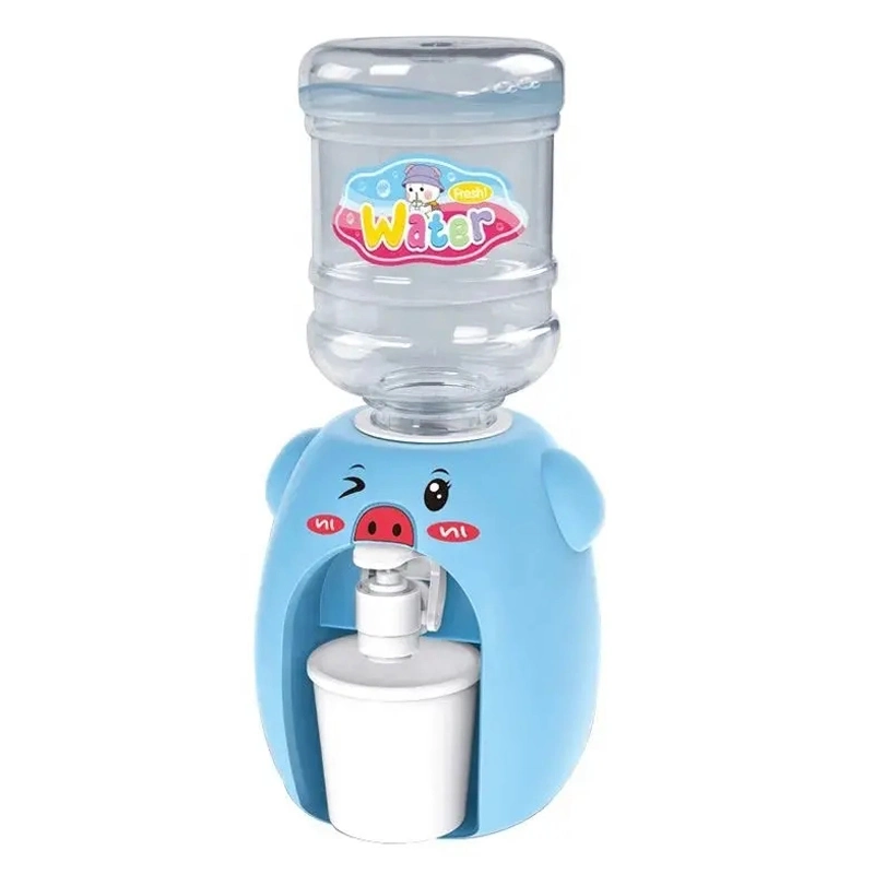 Wholesale Children Toys Kids Educational Interesting Role Playset Pretend Simulated Carton Pig Shape Colorful Water Dispenser for Kids