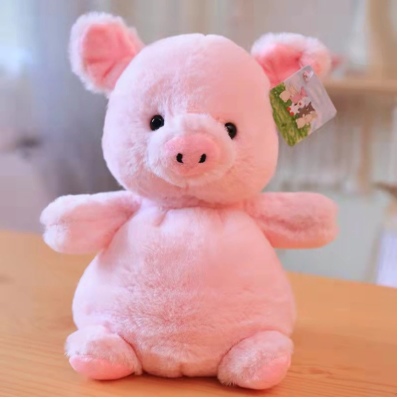 Hot Sale Children Kids Gift Stuffed Animal Pig Soft Toy Pink Pig Plush Doll Toys