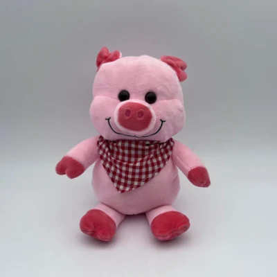 귀여운 아기 돼지 장난감 인형 선물 동물 봉제 돼지 드레스 탄성 부드러운 봉제 돼지 인형 장난감 선물